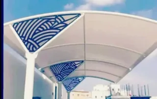 PVC Parking Shades in Saudia PVC Parking Shades in Saudia