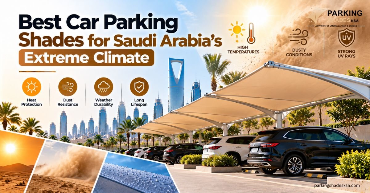 Best Car Parking Shades for Saudi Arabia’s Extreme Climate